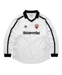 ディスイズネバーザット Soccer Jersey White ジャージ 長袖 Tシャツ XLのサムネイル