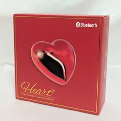 未使用■Heart True Wireless Stereo Earphones ハート型ケース Bluetooth 5.4対応 ワイヤレス ステレオ イヤホン プライズ品のサムネイル