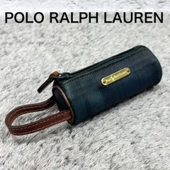 POLO RALPH LAUREN ポロラルフローレン ゴルフボールケース PVC タータンチェックのサムネイル