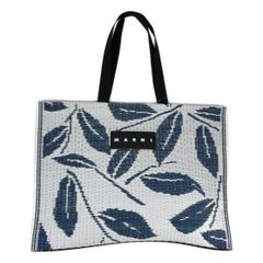 マルニ MARNI MARKET バンダナトート チューリップ ライトブルー