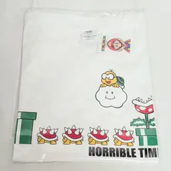 未使用品■SUPER MARIO スーパーマリオ Tシャツ 限定品 プライズ品 メンズ レディース ユニセックス M 白 ホワイトのサムネイル