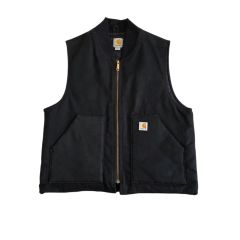 Carhartt カーハート ダックベスト USA製 黒 S - メルカリ