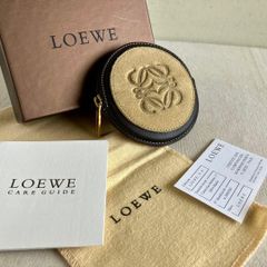 未使用品 箱付き LOEWE ロエベ 小銭入れ コインケース アナグラム 希少
