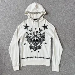 DSQUARED2 スタッズ スカル パンク フーディー Tシャツ Sのサムネイル
