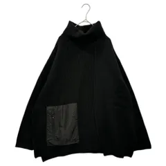 The Viridi-anne(ザヴィリディアン) 20AW Pocketed Turtleneck Sweater ポケット付 タートルネック ニット VI-3270-07 1 ブラックのサムネイル
