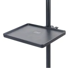 マイクスタンド用 トレイ 小物置き クランプ式 22×16cm 譜面台 スマートフォン ホルダー のサムネイル