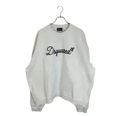 DSQUARED2 ディースクエアード 26SS ロゴ刺繍 プルオーバー クルーネック スウェット トレーナー S74GU928 XXL ライトブルー メンズのサムネイル
