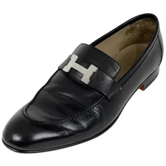 エルメス HERMES Hロゴ ビジネスシューズ 靴 レザー ブラック メンズ 【中古】のサムネイル