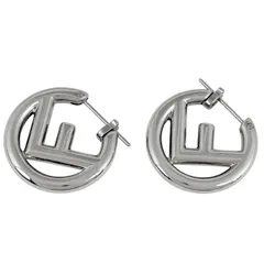 フェンディ FENDI エフ イズ フェンディ ピアス フープ シルバーメッキ シルバー レディース 【中古】のサムネイル