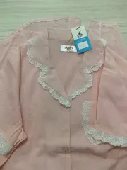 新品-Do-ci 純綿100％ 半袖サマーワンピース パジャマのサムネイル