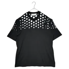 MAISON MARGIELA(メゾンマルジェラ) 20SS HOLES OVERSIZE T-SHIRT パンチホール オーバーサイズ Tシャツ S29GC0283 XS ブラック 男性着用可能のサムネイル
