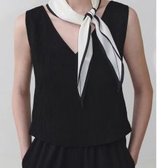 Plage Silk mix lace ストール 黒 新品未使用 - メルカリ