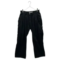 NVRFRGT(ネヴァーフォーゲット) STUDIOUS 別注 CURVED LEG UTILITY TROUSERS カーブド レッグ ユーティリティ パンツ EXST252P02 1 ブラック ステュディオスのサムネイル