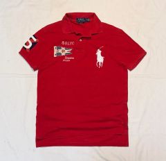 極美品✨ Polo by Ralph Lauren ポロシャツ ビックポニー 赤 - メルカリ
