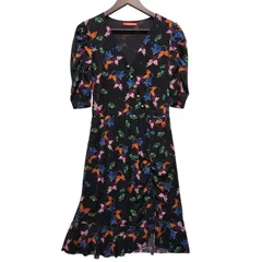 【中古品】 VIVIENNE TAM ヴィヴィアンタム POWER NET GOLDENFISH ONE PIECE 11176540 パワーネット ゴールデンフィッシュ ワンピース 金魚 【168-260623-as-05-izu】のサムネイル