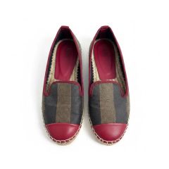 LOEWE エスパドリーユ ストライプ フラットシューズ37 - メルカリ