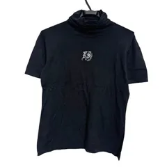 【美品】VALENZA SPORTS バレンザスポーツ レディース トップス ニット モックネック 半袖 ブラック 38サイズ J7のサムネイル