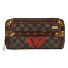 極美品✨ルイヴィトン ダミエトランスフォームド ジッピーウォレット