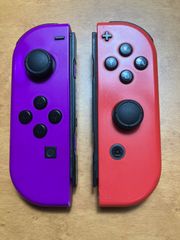 ジャンク品 Nintendo Switch Joy-Con 紫と赤 - メルカリ