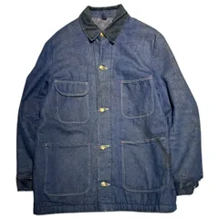 WRANGLER(ラングラー) 70's Denim Coverall Blanket ブランケット ライナー デニム カバーオール 38(M程度) インディゴ 70年代 ヴィンテージ ジャケットのサムネイル