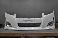 フロントバンパー Fバンパー アンダースポイラー フォグランプ クリアランスソナー付 QAB 白 (PNE52 TE52) エルグランド ハイウェイスター 前期 62022-1JB0A s025286Jのサムネイル