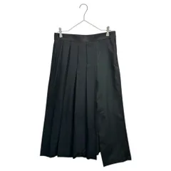 COMME des GARCONS JUNYA WATANABE(コムデギャルソンジュンヤワタナベ) 20AW ウール ポリ プリーツ ロングスカート JF-P005 M ブラック AD2020のサムネイル