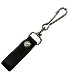 Maison Martin Margiela(メゾン マルタンマルジェラ) 00's 0 10 Artisanal Leather Key Holder アーティザナル レザー キー ホルダー E02 11A027 シルバー×ブラック 本人期 ここのえのサムネイル
