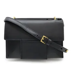 TOM FORD トム フォード トムフォード ショルダーバッグ ポシェット 2WAY クラッチバッグ レザー ブラック 黒 ゴールド金具のサムネイル
