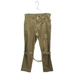 MACKDADDY(マックダディー) Bum Flap Bondage Pants バムフラップ ボンテージ パンツ MDFT-1579 32 ベージュ×ブラックのサムネイル