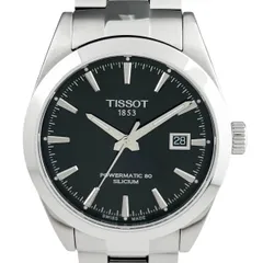 【保証書】ティソ TISSOT ジェントルマン パワーマティック80 シリシウム T127.407.11.051.00 腕時計 SS 自動巻き ブラック メンズ 【中古】のサムネイル