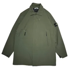 STONE ISLAND(ストーンアイランド) Technical Fabric Snap Button Zip-Up Half Coat テクニカルファブリック スナップボタン ジップアップ ハーフ コート 731541727 XL カーキのサムネイル