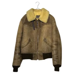AVIREX(アヴィレックス) 80's~90's TYPE B-6 Mouton Flight Jacket ボア ムートン フライト ジャケット 94-3888 34(XS程度) ブラウン レザーのサムネイル