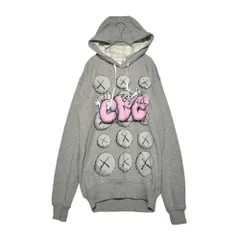 COMME des GARCONS SHIRT×KAWS(コムデギャルソンシャツ×カウズ) 21AW KAWS PRINTED HOODIE プリント フーディ FH-T001 5 パープル×ブラック プルオーバー パーカー コラボ 限定のサムネイル