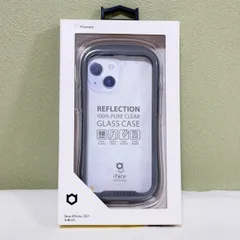 ハミィ Hamee i Face Refiection Case iPhone 13 mini Gray.4 グレー クリア 4522327933039のサムネイル