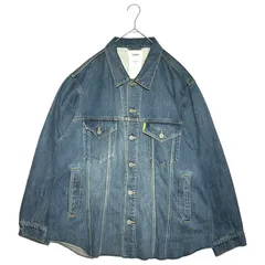 doublet(ダブレット) 19AW CASHMERE DENIM JACKET カシミア デニム ジャケット 19AW12BL92 M インディゴのサムネイル