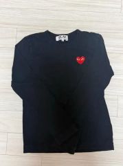 PLAY COMME des GARÇONS 長袖 Tシャツ ブラック M - メルカリ