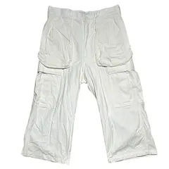 FACETASM(ファセッタズム) 21SS Big Pocket Cropped Cargo Pants ビッグポケット クロップド カーゴ パンツ KG0-PT-M15 3(S) ホワイトのサムネイル