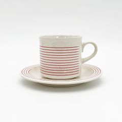 Hornsea ホーンジー Linear リニア カップ＆ソーサー CUPS & SAUCERS 