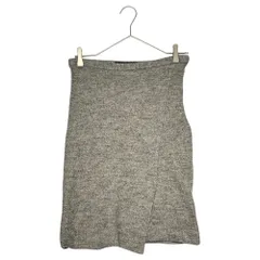 Y's(ワイズ) Knee-length wool tight skirt 膝丈 ウール タイト スカート YV-S77-142 38(M) グレーのサムネイル