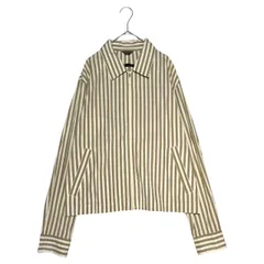 COMME des GARCONS HOMME PLUS(コムデギャルソンオムプリュス) 04SS FRANCE ROUTE ZIP UP SHIRT BLOUSON フランスルート ジップアップ シャツ ブルゾン ストライプ  AD2003のサムネイル