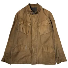 Maison Martin Margiela(メゾン マルタンマルジェラ) 01AW �I M-65  oiled military jacket オイルド ミリタリー ジャケット  50(L程度) ブラウン ビニールタグ 本人期 初期 KOKONOEのサムネイル