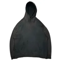 Maison MIHARA YASUHIRO(メゾンミハラヤスヒロ) Destroy Hoodie デストロイ パーカー 91563795 46 ブラック ダメージ加工のサムネイル