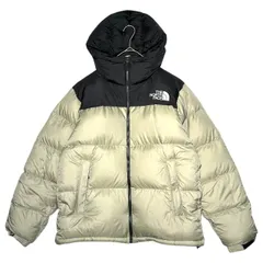 THE NORTH FACE(ノースフェイス) Nuptse Hoodie ヌプシ フーディ ダウン ジャケット ND92331 XL アイボリー×ブラックのサムネイル