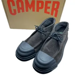 CAMPER(カンペール) 23AW Junction high-cut shoes ジャンクション ハイカット シューズ ブール スウェード K300475-001 26.5cm グレー 箱付 モカシン レザーのサムネイル