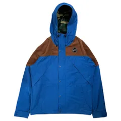 F.C.Real Bristol FCRB(エフシーレアルブリストル) 60/40 Corduroy Panel Mountain Parka コーデュロイ 切替 マウンテンパーカー 615020-479 XL ブルー×ブラウン ジャケットのサムネイル