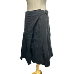 tricot COMME des GARCONS(トリココムデギャルソン) 06SS Belted Cut-off Different Fabric Lace Skirt ベルト付 カットオフ 異素材 レース ひざ丈 スカート TQ-S025のサムネイル