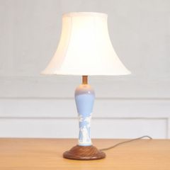 昭和レトロ 日立 フラミンゴ 陶器ランプヴィンテージ照明親子オブジェ 