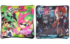 [중고]쿠션·안아 베개·본체 전 2종 세트 스퀘어 쿠션 [Splatoon2(스플라툰2)]