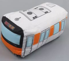 国鉄鉄道電車クッションはつかり限定JRコラボ ビーズクッション - メルカリ
