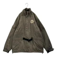 NAPAPIJRI(ナパピリ) 90's Waist Buckle Padded Jacket ウエスト バックル パテッド ジャケット M ベージュ 90年代 ヴィンテージのサムネイル